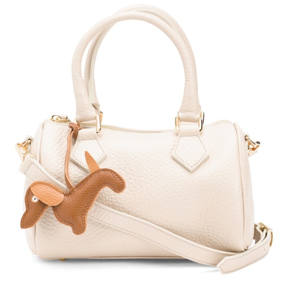 Divina Firenze Handbags - DIVINA FIRENZE Made in Italy leather Booling Crossbody